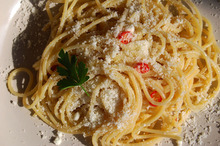 Spaghetti aglio olio