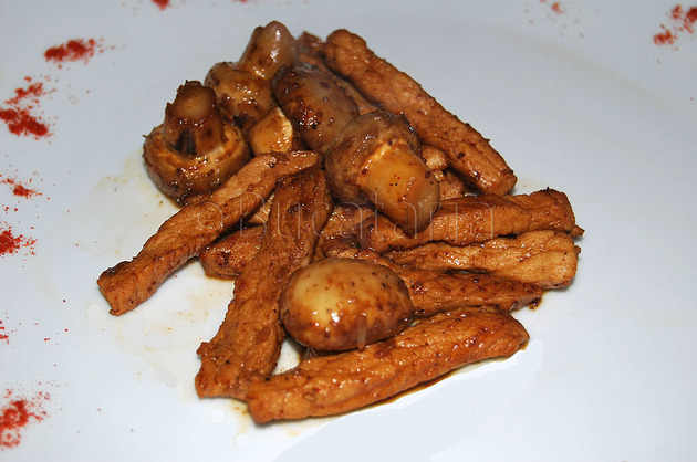 Porc cu ciuperci