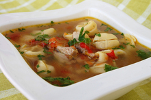 Supă de pui cu tortellini