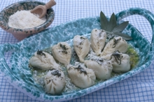 Ravioli cu spanac şi ricotta