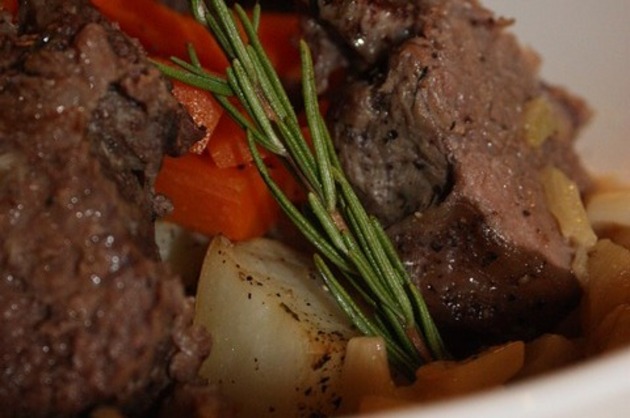 Cotlete de miel cu legume