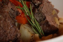 Cotlete de miel cu legume