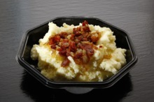 Piure de cartofi cu bacon