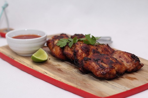 Piept de pui cu lime şi sos de chilli
