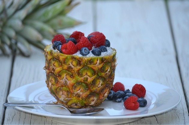 Smoothie în ananas